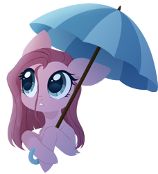 Size: 3000x3287 | Tagged: safe, artist:belka-sempai, derpibooru import, pinkie pie, earth pony, pony, crying, female, mare, pinkamena diane pie, simple background, solo, teary eyes, transparent background, umbrella