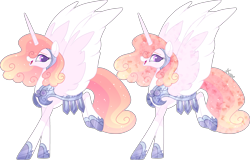 Size: 4519x2899 | Tagged: safe, artist:kurosawakuro, derpibooru import, alicorn, pony, armor, female, mare, simple background, solo, transparent background, two toned wings, wings