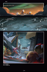 Size: 3500x5369 | Tagged: safe, artist:light262, derpibooru import, oc, oc only, yak, comic:together forever, comic, snow, snowfall