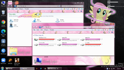 Size: 1360x768 | Tagged: safe, derpibooru import, screencap, fluttershy, pegasus, pony, button, desktop, female, google chrome, microsoft, microsoft edge, vietnamese, windows, windows 7, windows 7 skin, windows 7 theme