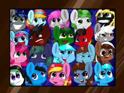 Size: 680x512 | Tagged: safe, artist:mushy mushrooms, derpibooru import, oc, oc only, oc:dreamer skies, oc:terry, oc:xwing, oc:yoshi ringo, earth pony, pegasus, pony, unicorn, earth pony oc, horn, pegasus oc, ponies, pony oc, unicorn oc