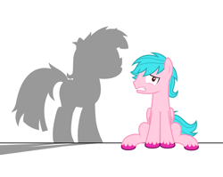 Size: 1280x1018 | Tagged: safe, artist:parclytaxel, artist:starponys87, derpibooru import, oc, oc:fireshy, pegasus, asperger's syndrome, autism, blue, fear, parody, pink, scared, shadow, shy, stranger, timid