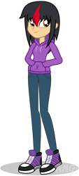 Size: 1678x3704 | Tagged: safe, artist:amgiwolf, derpibooru import, oc, oc only, equestria girls, clothes, female, pants, shoes, simple background, solo, transparent background