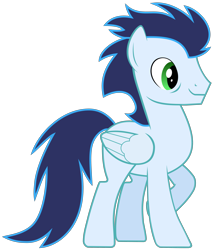 Size: 3248x3784 | Tagged: safe, artist:baumkuchenpony, derpibooru import, soarin', pegasus, pony, .svg available, male, simple background, solo, stallion, transparent background, vector