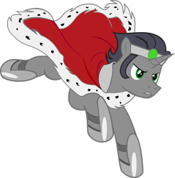 Size: 2430x2468 | Tagged: safe, artist:davidpinskton117, derpibooru import, idw, king sombra, pony, unicorn, siege of the crystal empire, inkscape, male, reformed sombra, simple background, solo, stallion, transparent background, vector