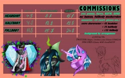 Size: 8000x5000 | Tagged: safe, artist:ginnythequeen, derpibooru import, king sombra, commission, commissionsheet