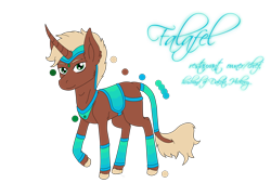 Size: 3335x2416 | Tagged: safe, artist:midnightfire1222, derpibooru import, oc, oc:falafel, pony, saddle arabian, unicorn, hickory hills, simple background, solo, transparent background