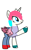 Size: 1088x1768 | Tagged: safe, derpibooru import, oc, oc only, alicorn, pony, 1000 hours in ms paint, alicorn oc, blue eyes, bnha, female, horn, mare, no tail, raised hoof, raised leg, simple background, smiling, two toned mane, white background, wings