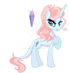 Size: 1280x1342 | Tagged: safe, artist:rose-moonlightowo, derpibooru import, oc, dracony, dragon, hybrid, deviantart watermark, female, obtrusive watermark, parents:emberity, simple background, solo, transparent background, watermark