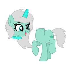 Size: 2688x2688 | Tagged: safe, artist:motownwarrior01, derpibooru import, oc, oc only, pony, unicorn, detachable head, headless, magic, magic aura, modular, smiling, solo