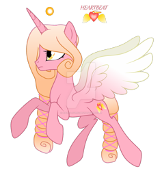 Size: 1280x1353 | Tagged: safe, artist:hate-love12, derpibooru import, oc, oc:heartbeat, alicorn, pony, female, mare, simple background, solo, transparent background