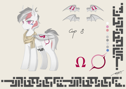 Size: 4093x2894 | Tagged: safe, artist:cupcopp, derpibooru import, oc, oc:cup, bat pony