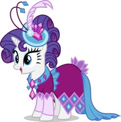 Size: 4000x4056 | Tagged: safe, artist:ambassad0r, derpibooru import, rarity, pony, unicorn, make new friends but keep discord, alternate hairstyle, clothes, dress, female, gala dress, mare, simple background, solo, transparent background, vector