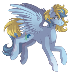 Size: 2800x2900 | Tagged: safe, artist:kikirdcz, derpibooru import, oc, oc:brush prism, pegasus, pony, female, mare, simple background, solo, transparent background