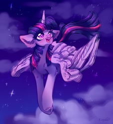 Size: 1958x2160 | Tagged: safe, artist:konejo, derpibooru import, twilight sparkle, twilight sparkle (alicorn), alicorn, pony, solo