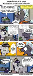 Size: 975x2213 | Tagged: safe, artist:pony-berserker, derpibooru import, thunderlane, pegasus, comic:age (in)appropriate, comic, epilogue, speech bubble