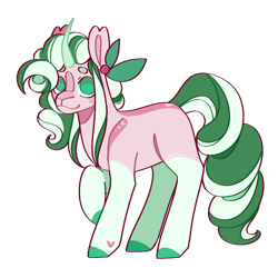 Size: 1080x1080 | Tagged: safe, artist:spaceoreosxoxo, derpibooru import, oc, oc only, pony, unicorn, bow, curved horn, hair bow, horn, looking at you, simple background, smiling, solo, transparent background