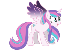 Size: 11286x8000 | Tagged: safe, artist:laszlvfx, derpibooru import, princess flurry heart, pony, absurd resolution, older, simple background, solo, transparent background