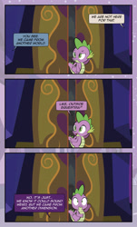 Size: 1920x3169 | Tagged: safe, artist:alexdti, derpibooru import, spike, dragon, comic:quest for friendship, solo, winged spike