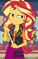 Size: 696x1080 | Tagged: safe, derpibooru import, screencap, sunset shimmer, better together, equestria girls, rollercoaster of friendship, cropped, solo