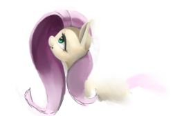 Size: 1500x1000 | Tagged: safe, artist:usager, derpibooru import, fluttershy, simple background, solo, white background