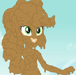 Size: 729x718 | Tagged: safe, artist:amateur-draw, derpibooru import, edit, edited screencap, screencap, applejack, human, better together, equestria girls, the finals countdown, clothes, covered in mud, female, mud, mud edit, mud play, muddy, show accurate, wet and messy