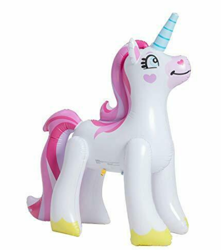 Size: 474x535 | Tagged: safe, derpibooru import, inflatable pony, unicorn, inflatable, my little pony, photo, sprinkler