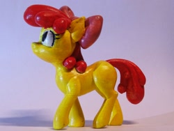 Size: 1600x1200 | Tagged: safe, artist:pessimizer, derpibooru import, apple bloom, earth pony, pony, 3d print, female, figurine, filly, irl, photo, solo, walking