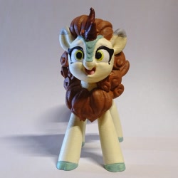 Size: 1441x1441 | Tagged: safe, artist:pessimizer, derpibooru import, autumn blaze, kirin, 3d print, female, figurine, irl, photo, smiling, solo