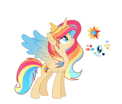 Size: 1280x1098 | Tagged: safe, artist:luminouslygirl, derpibooru import, oc, oc:luminous sentry, alicorn, pony, base used, deviantart watermark, female, mare, obtrusive watermark, offspring, parent:flash sentry, parent:sunset shimmer, parents:flashimmer, simple background, solo, transparent background, watermark