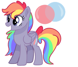 Size: 1280x1102 | Tagged: safe, artist:venomous-cookietwt, derpibooru import, oc, pegasus, pony, female, magical lesbian spawn, mare, offspring, parent:pinkie pie, parent:rainbow dash, parents:pinkiedash, simple background, solo, transparent background