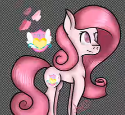 Size: 781x716 | Tagged: safe, artist:guruyunus17, derpibooru import, oc, oc only, oc:annisa trihapsari, earth pony, pony, 2018, alternate hairstyle, base used, cutie mark, earth pony oc, female, mare, needs more jpeg, simple background, smiling, solo, transparent background, vector, wat