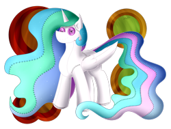 Size: 1980x1500 | Tagged: safe, artist:thebenalpha, derpibooru import, princess celestia, alicorn, female, mare, plushie, simple background, solo, transparent background