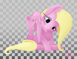 Size: 1300x1000 | Tagged: safe, artist:alicorn-without-horn, derpibooru exclusive, derpibooru import, buttershy, pegasus, pony, doodle, gradient background, grooming, preening, solo