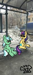 Size: 1800x4000 | Tagged: safe, artist:a-jaller, derpibooru import, bon bon, lyra heartstrings, sweetie drops, earth pony, pony, unicorn, moscow, russia