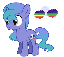 Size: 962x860 | Tagged: safe, artist:venomous-cookietwt, derpibooru import, oc, pony, colt, male, offspring, parent:princess luna, parent:rainbow blaze, simple background, solo, transparent background