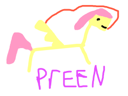 Size: 800x600 | Tagged: safe, artist:icey-wicey-1517, derpibooru exclusive, derpibooru import, fluttershy, pegasus, pony, 1000 hours in ms paint, april fools, april fools 2021, female, grooming, impossibly long tongue, long tongue, mare, preening, simple background, solo, stick figure, stylistic suck, tongue, tongue out, transparent background