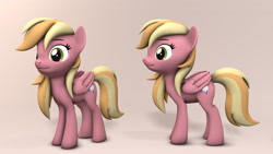 Size: 1920x1080 | Tagged: safe, artist:whiteskypony, derpibooru import, oc, oc:jet setter, pegasus, pony, 3d, female, mare, solo