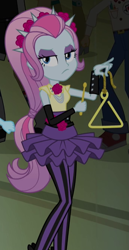 Size: 345x668 | Tagged: safe, derpibooru import, screencap, violet blurr, equestria girls, rainbow rocks, cropped, triangle