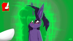 Size: 3840x2160 | Tagged: safe, artist:graphictoxin, derpibooru import, oc, oc only, oc:daren, oc:graphic toxin, pegasus, pony, unicorn, boop, cheek fluff, chest fluff, cute, ear fluff, ears, fangs, female, fluffy, heart eyes, high res, male, mare, miniature, minimalist, simple background, smiling, stallion, wingding eyes