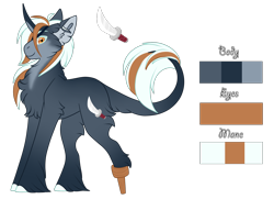 Size: 1660x1200 | Tagged: safe, artist:nobleclay, derpibooru import, oc, unicorn, amputee, male, peg leg, prosthetic leg, prosthetic limb, prosthetics, reference sheet, simple background, solo, stallion, transparent background