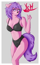 Size: 700x1134 | Tagged: safe, artist:drarkusss0, derpibooru import, oc, anthro, earth pony, human, belly button, bikini, clothes, commission, female, humanized, jpg, solo, swimsuit, underwear, your character here