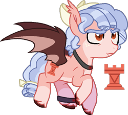 Size: 663x596 | Tagged: safe, artist:rickysocks, derpibooru import, cozy glow, bat pony, pony, alternate universe, bat ponified, race swap, simple background, solo, transparent background