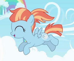 Size: 820x676 | Tagged: safe, artist:razorbladetheunicron, derpibooru import, windy whistles, cropped, cute, female, filly, solo, windybetes, younger