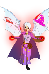 Size: 1280x1920 | Tagged: safe, artist:princessluna045, derpibooru import, trixie, human, undead, vampire, humanized, simple background, solo, transparent background