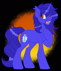 Size: 1600x1853 | Tagged: safe, artist:missmele-madness, derpibooru import, oc, oc:cybermagnus, pony, unicorn, male, solo, stallion