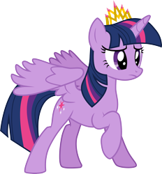 Size: 3000x3239 | Tagged: safe, artist:cloudyglow, derpibooru import, twilight sparkle, twilight sparkle (alicorn), alicorn, pony, equestria games (episode), .ai available, crown, jewelry, regalia, solo, vector