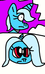 Size: 664x1082 | Tagged: safe, artist:sugarbugjewelpet, derpibooru import, trixie, 1000 hours in ms paint, alicorn amulet