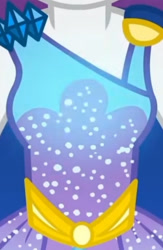 Size: 1920x2940 | Tagged: safe, derpibooru import, screencap, rarity, better together, equestria girls, rollercoaster of friendship, boobshot, breasts, cropped, female, jewelry, necklace, pictures of chests, solo