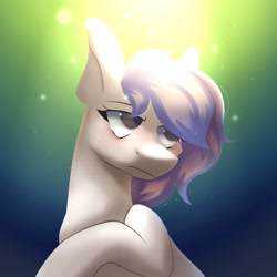 Size: 2048x2048 | Tagged: safe, artist:neonbugzz, derpibooru import, oc, oc:yana, earth pony, pony, abstract background, background, cute, eyelashes, female, mare, solo